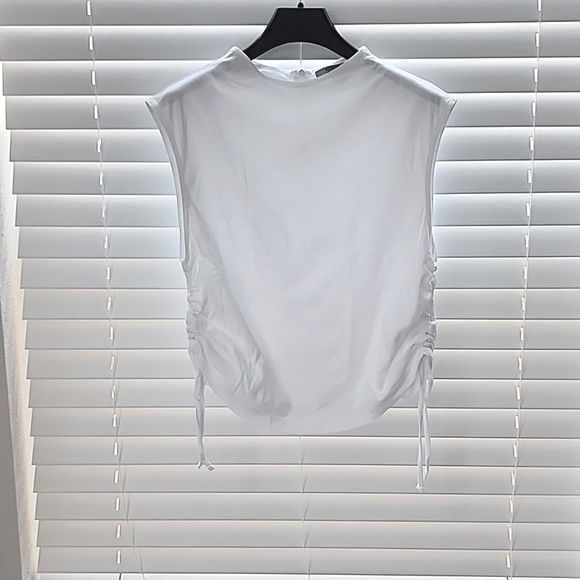 All Saints T shirt, Ruched sides, - Picture 1 of 7